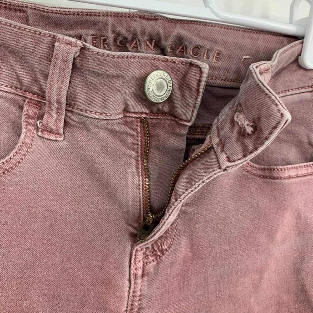 American Eagle Womens Regular Button Front Jeans - image 6